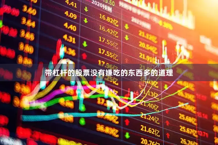 带杠杆的股票没有嫌吃的东西多的道理