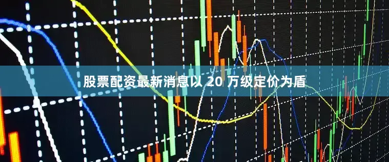 股票配资最新消息以 20 万级定价为盾